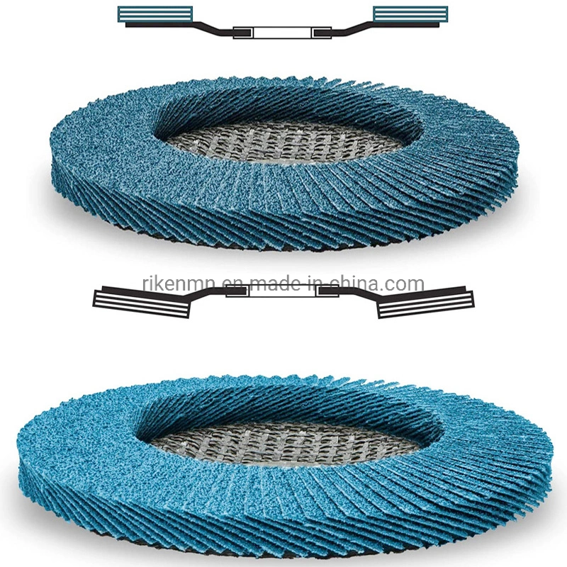 Ceramic Flexible Grinding Flap Disc Wheel for Metal